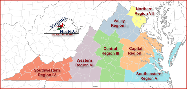 chapter regions